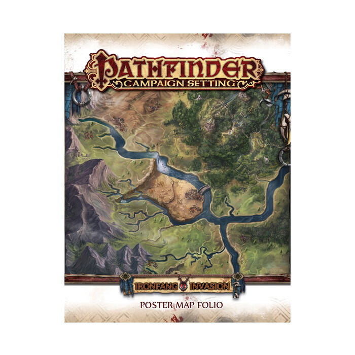 Pathfinder: Campaign Setting - Ironfang Invasion - Poster Map Folio