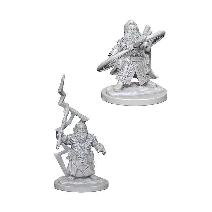 Pathfinder Battles: Deep Cuts - Dwarf Male Sorcerer