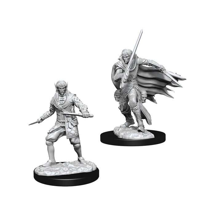 Pathfinder Battles: Deep Cuts - Elf Male Rogue