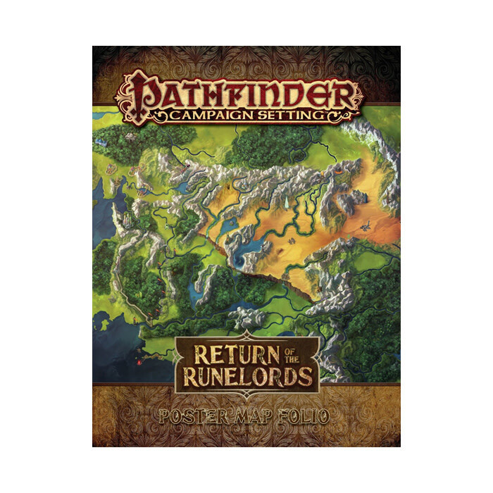 Pathfinder: Campaign Setting - Return of the Runelords - Poster Map Folio
