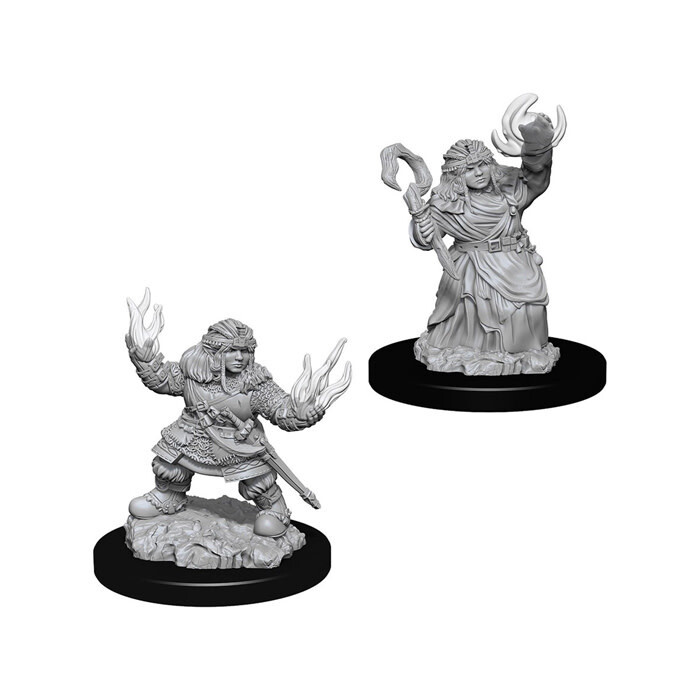 Pathfinder Battles: Deep Cuts - Dwarf Female Summoner