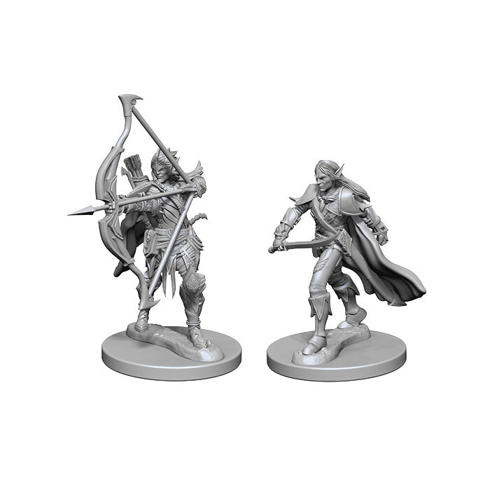 Pathfinder Battles: Deep Cuts - Elf Male Fighter