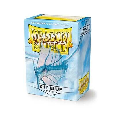 Dragon Shield: Sleeves - Standard - Matte Sky Blue (100)