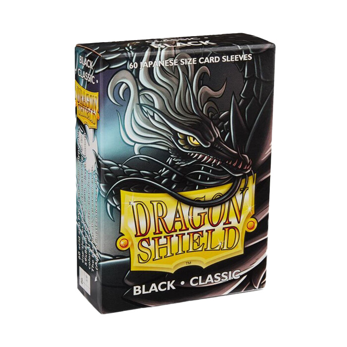 Dragon Shield: Sleeves - Small - Classic - Black (60)