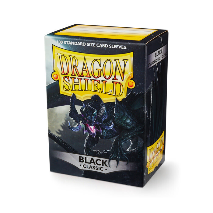 Dragon Shield: Sleeves - Standard - Black (100)