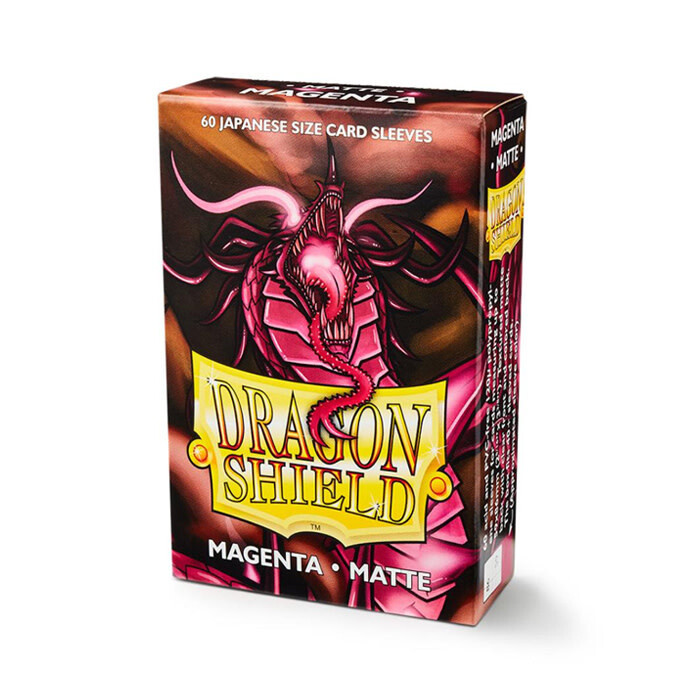 Dragon Shield: Sleeves - Small - Matte - Magenta (60)