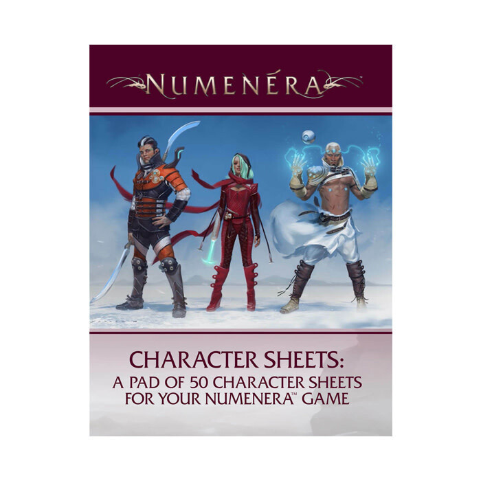 Numenera: Character Sheets