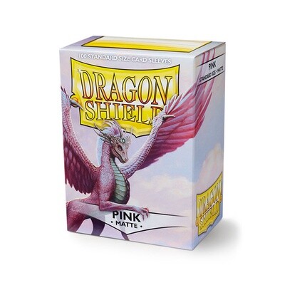 Dragon Shield: Sleeves - Standard - Matte Pink (100)