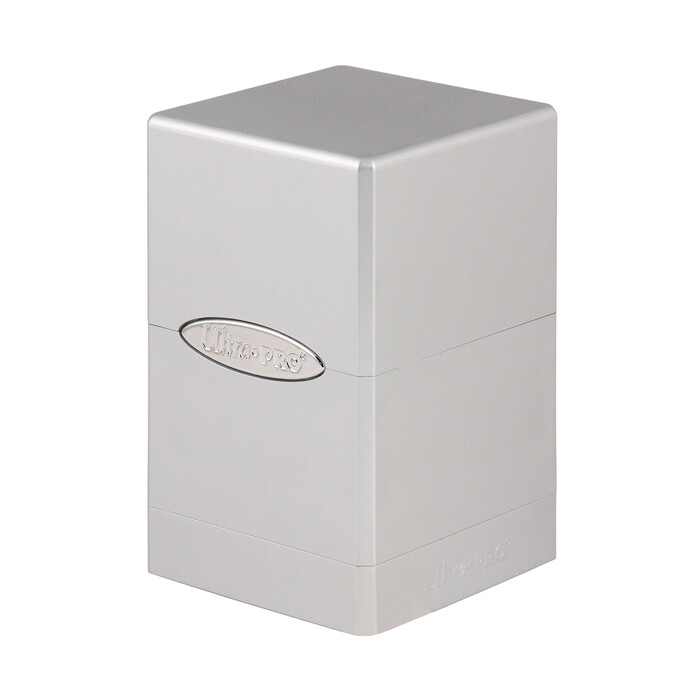 Ultra Pro: Deck Box - Satin Tower - Metallic - Silver