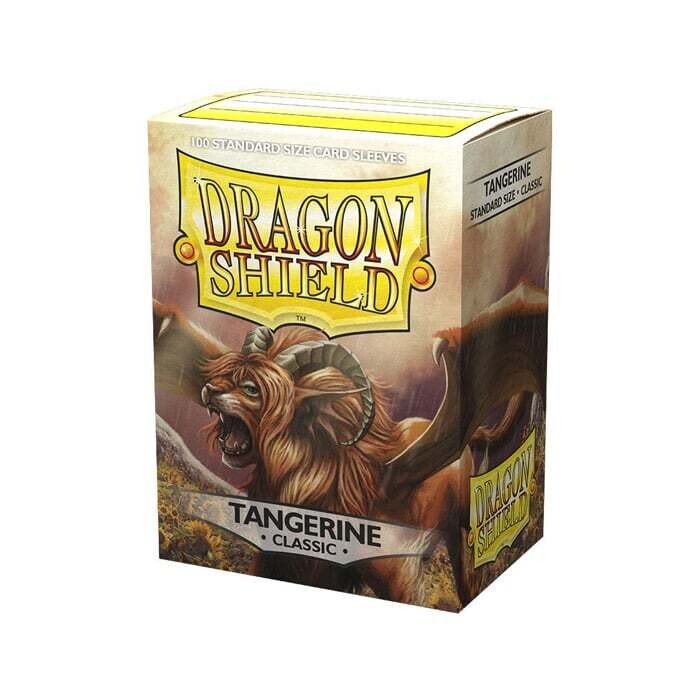 Dragon Shield: Sleeves - Standard - Tangerine (100)