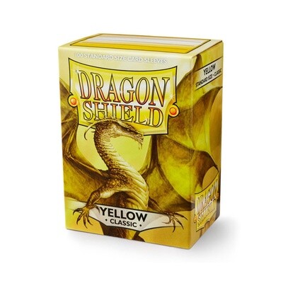 Dragon Shield: Sleeves - Standard - Yellow (100)