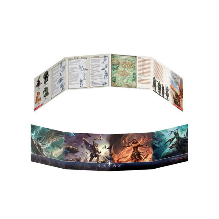 Dungeons &amp; Dragons: 5th Edition - Dungeon Master&#39;s Screen - Elemental Evil