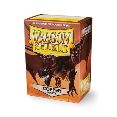 Dragon Shield: Sleeves - Standard - Matte Copper (100)