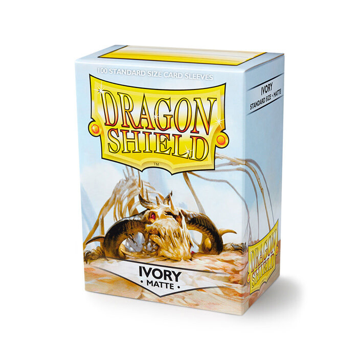 Dragon Shield: Sleeves - Standard - Matte Ivory (100)