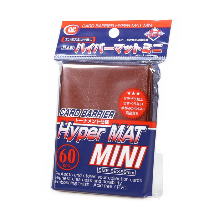 KMC: Sleeves - Small - Hyper Mat - Red