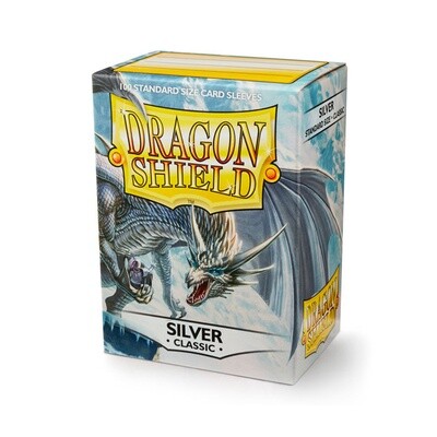 Dragon Shield: Sleeves - Standard - Silver (100)