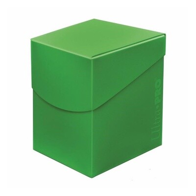 Ultra Pro: Deck Box - PRO 100+ - Eclipse - Lime Green