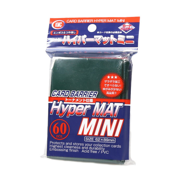 KMC: Sleeves - Small - Hyper Mat - Green