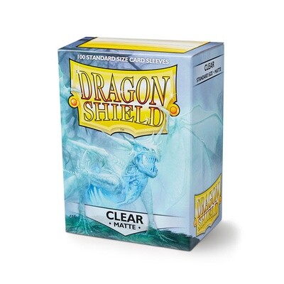 Dragon Shield: Sleeves - Standard - Matte Clear (100)
