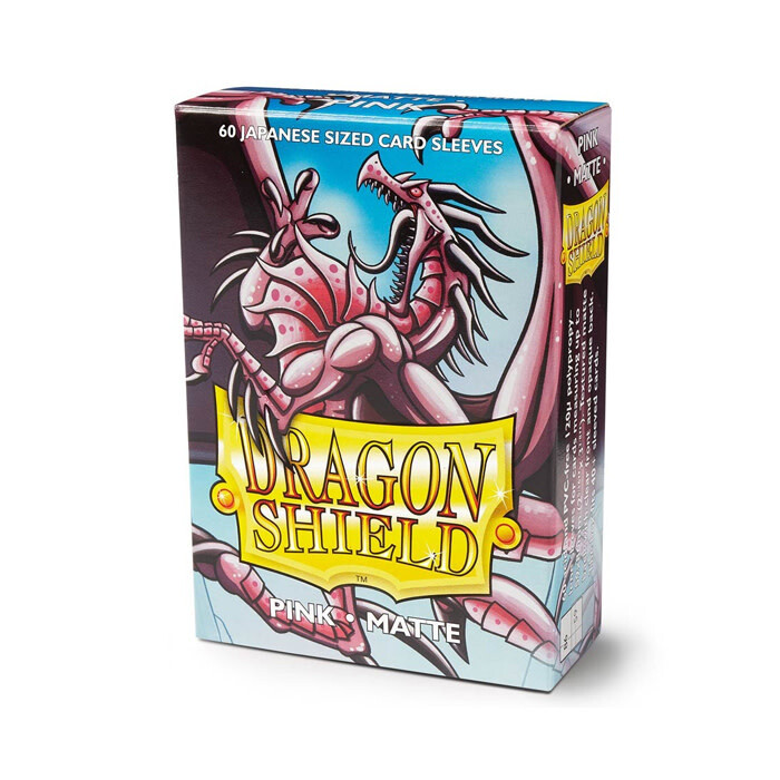 Dragon Shield: Sleeves - Small - Matte - Pink (60)