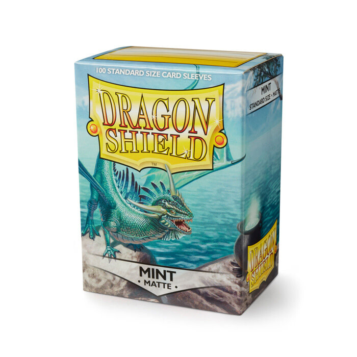 Dragon Shield: Sleeves - Standard - Matte - Mint (100)