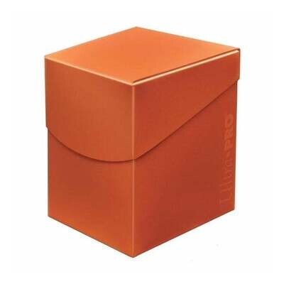 Ultra Pro: Deck Box - PRO 100+ - Eclipse - Pumpkin Orange