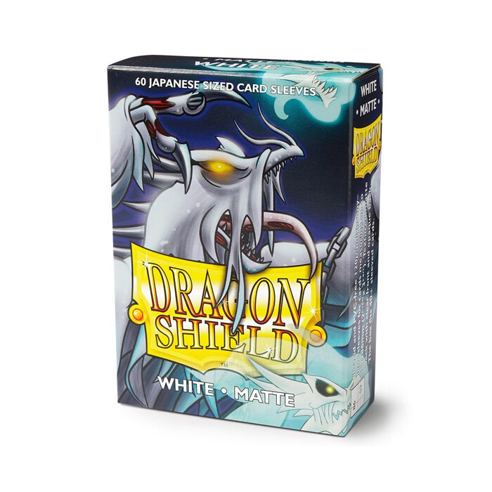 Dragon Shield: Sleeves - Small - Matte - White (60)