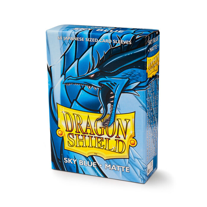 Dragon Shield: Sleeves - Small - Matte - Sky Blue (60)