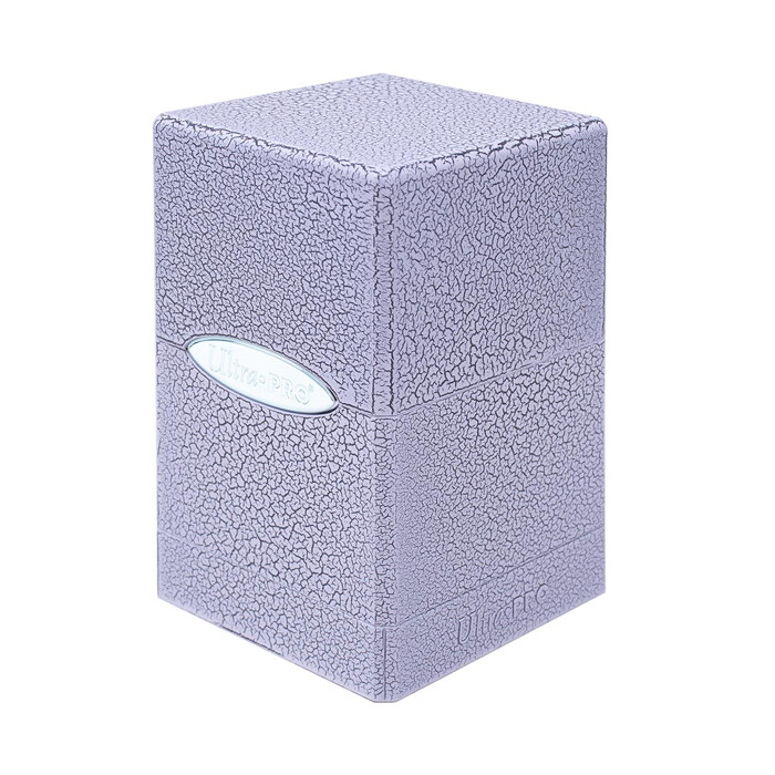Ultra Pro: Deck Box - Satin Tower - Hi-Gloss - Ivory Crackle