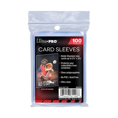 Ultra Pro: Sleeves - Clear Penny Sleeves