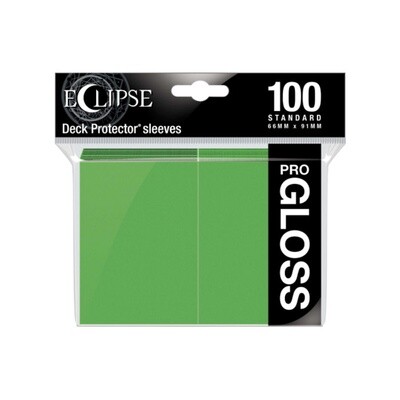 Ultra Pro: Sleeves - Standard - Eclipse - Lime Green (100)