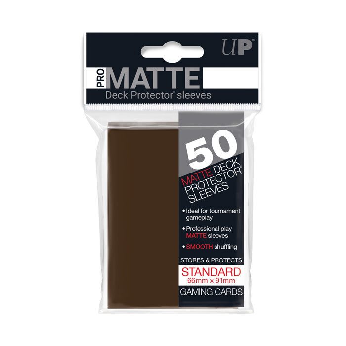 Ultra Pro: Sleeves - Standard - Pro-Matte Brown