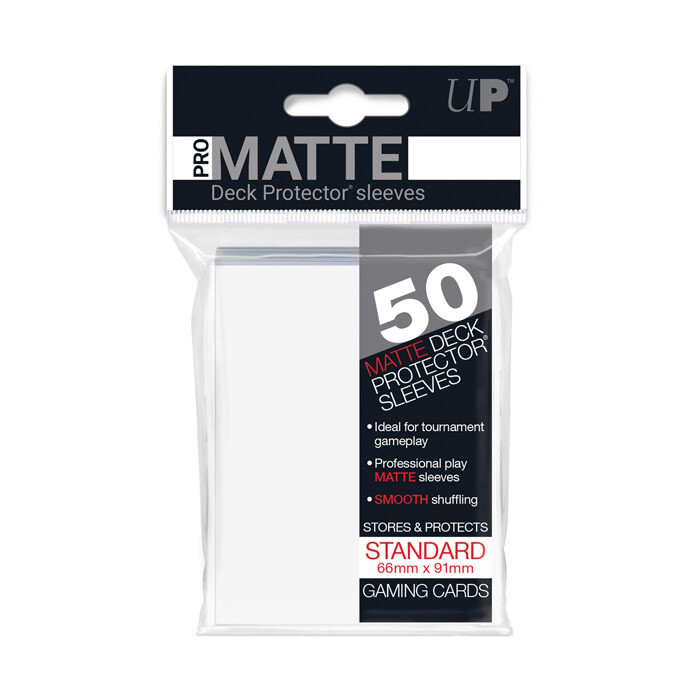Ultra Pro: Sleeves - Standard - Pro-Matte White