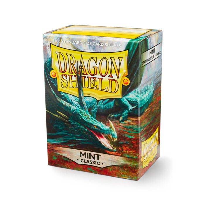 Dragon Shield: Sleeves - Standard - Classic - Mint (100)