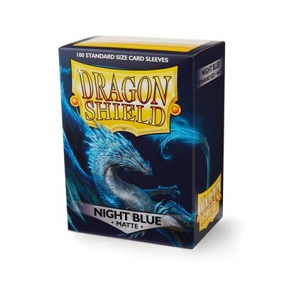 Dragon Shield: Sleeves - Standard - Matte Night Blue (100)
