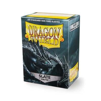 Dragon Shield: Sleeves - Standard - Matte Slate (100)