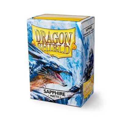 Dragon Shield: Sleeves - Standard - Matte Sapphire (100)