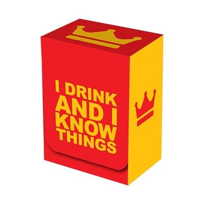 Legion: Deck Box - I Drink and I Know Things