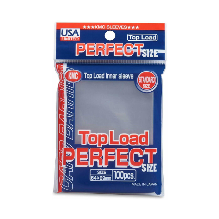 KMC: Sleeves - Standard - Perfect Fit - Clear (100)