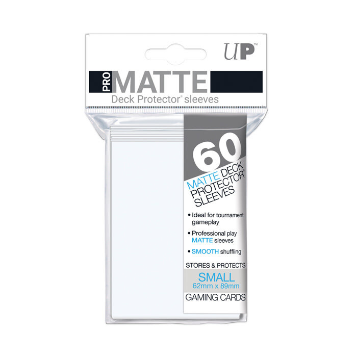 Ultra Pro: Sleeves - Small - Pro-Matte White