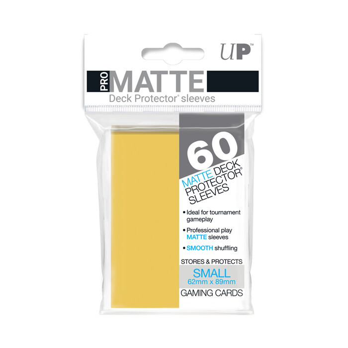Ultra Pro: Sleeves - Small - Pro-Matte Yellow