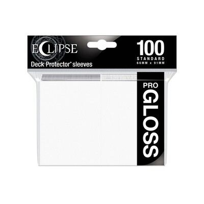 Ultra Pro: Sleeves - Standard - Eclipse - Arctic White (100)