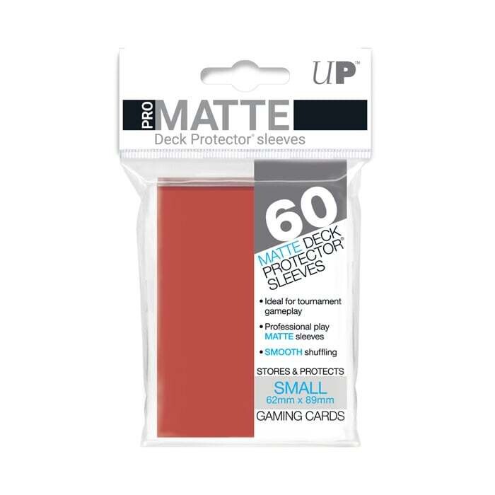 Ultra Pro: Sleeves - Small - Pro-Matte Red
