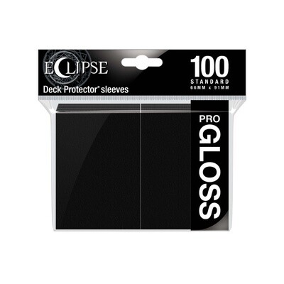 Ultra Pro: Sleeves - Standard - Eclipse - Jet Black (100)