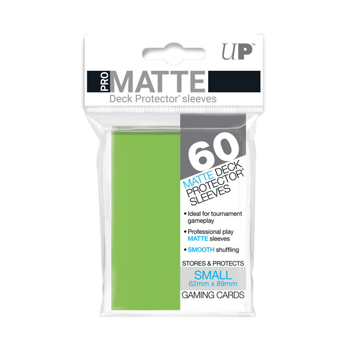 Ultra Pro: Sleeves - Small - Pro-Matte Lime Green