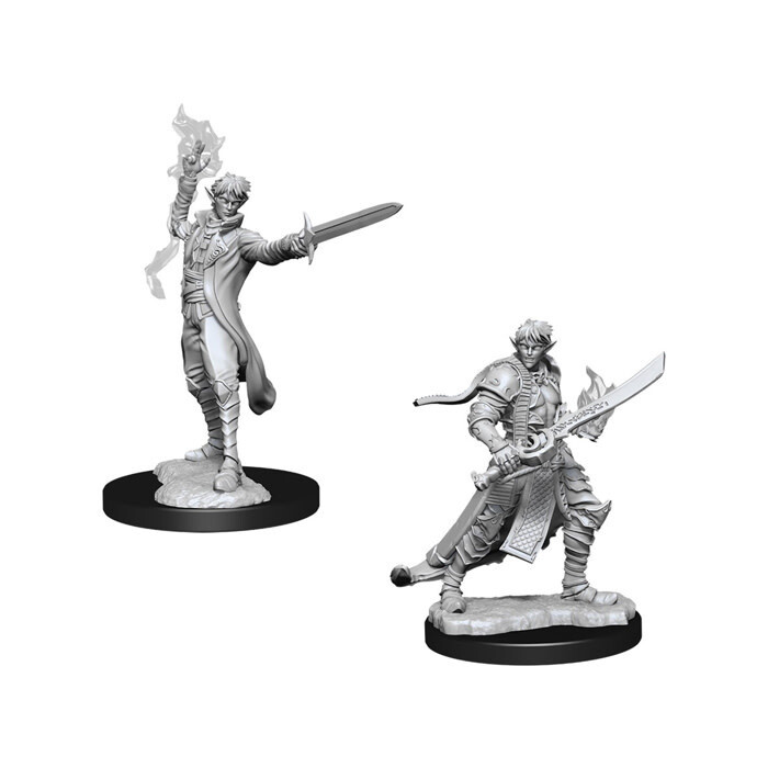 Pathfinder Battles: Deep Cuts - Elf Male Magus