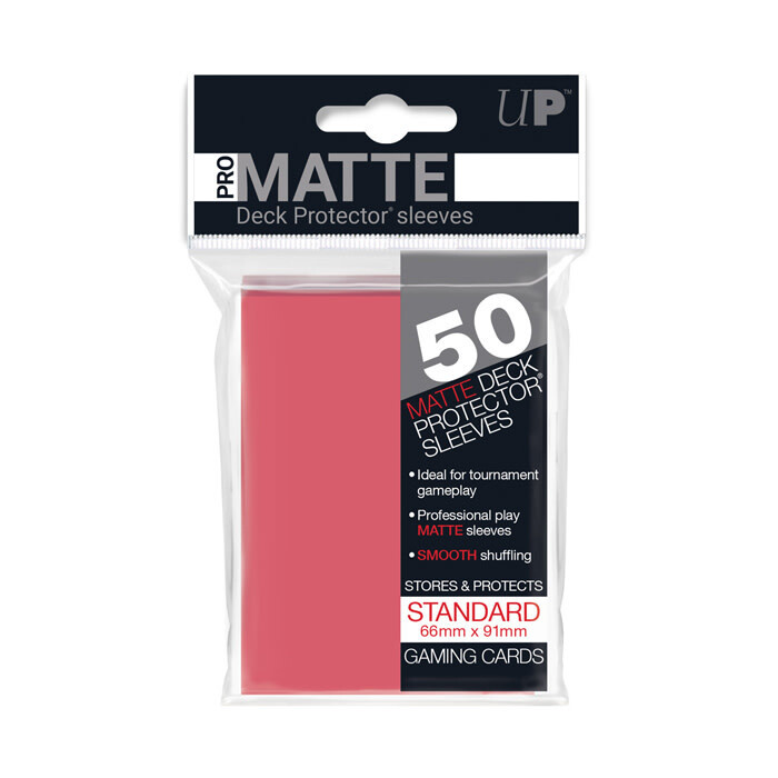 Ultra Pro: Sleeves - Standard - Pro-Matte Fuchsia