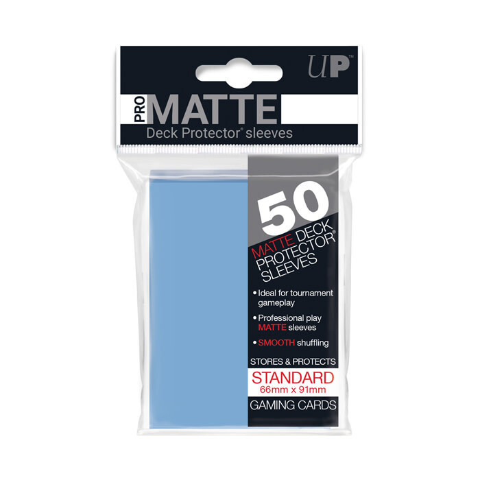 Ultra Pro: Sleeves - Standard - Pro-Matte Light Blue