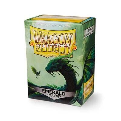 Dragon Shield: Sleeves - Standard - Matte Emerald (100)
