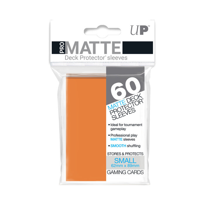Ultra Pro: Sleeves - Small - Pro-Matte Orange